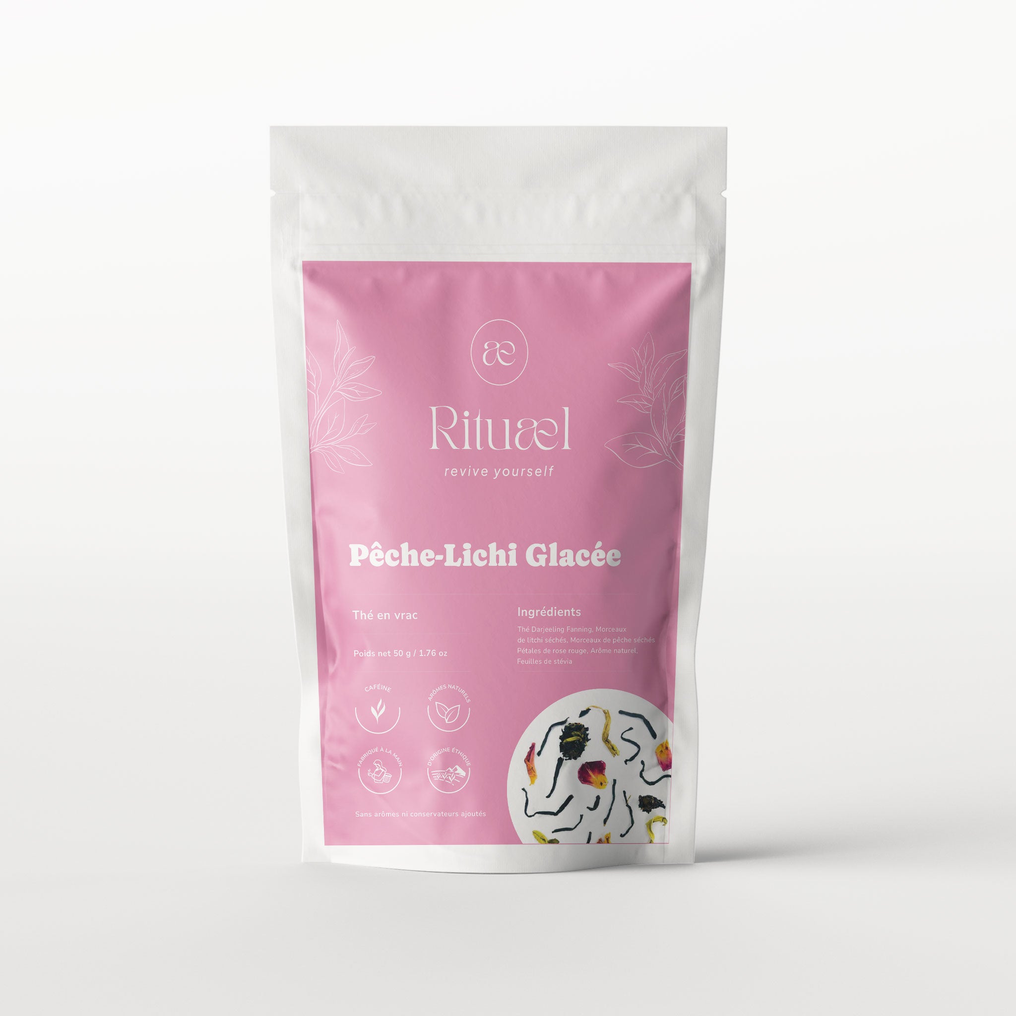 Pêche-Lichi Glacée